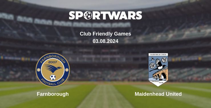 Farnborough — Maidenhead United дивитись онлайн безкоштовно 03.08.2024