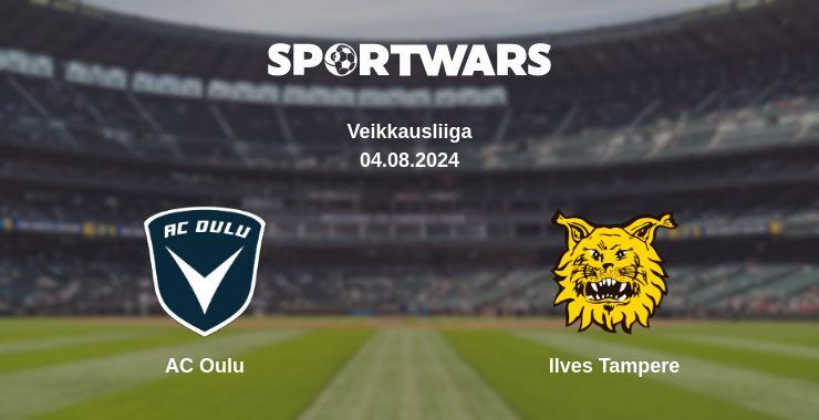 AC Oulu — Ilves Tampere дивитись онлайн безкоштовно 04.08.2024