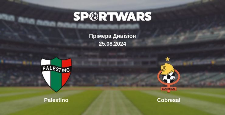 Palestino — Cobresal дивитись онлайн безкоштовно 25.08.2024