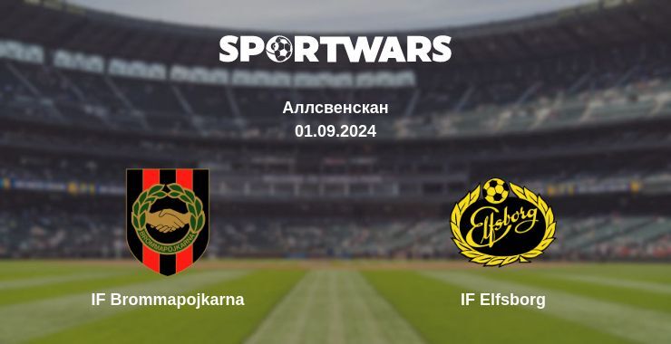 IF Brommapojkarna — IF Elfsborg дивитись онлайн безкоштовно 01.09.2024