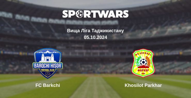 FC Barkchi — Khosilot Parkhar дивитись онлайн безкоштовно 05.10.2024