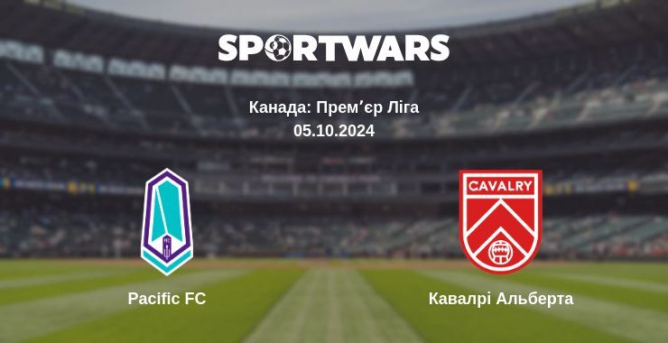 Результат матчу Pacific FC — Кавалрі Альберта, 05.10.2024