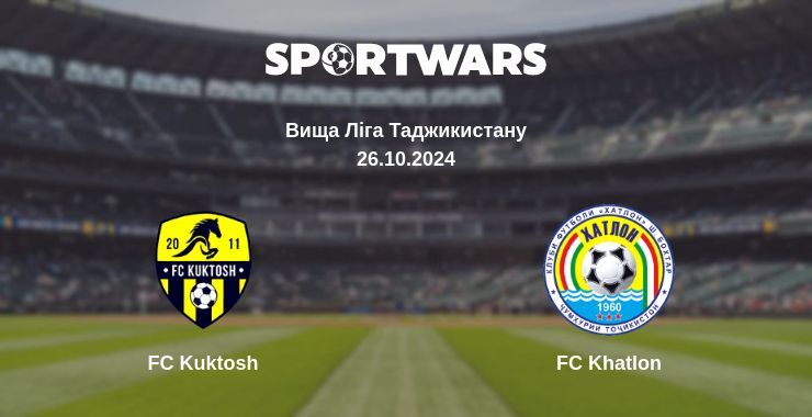 FC Kuktosh — FC Khatlon дивитись онлайн пряму трансляцію, 26.10.2024