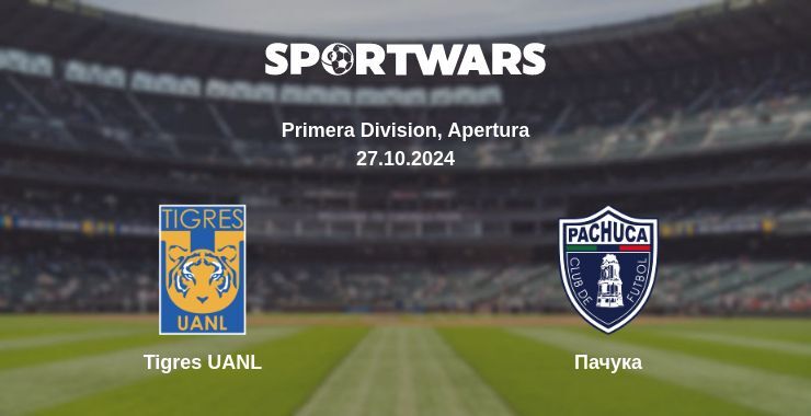 Tigres UANL — Пачука дивитись онлайн безкоштовно 27.10.2024