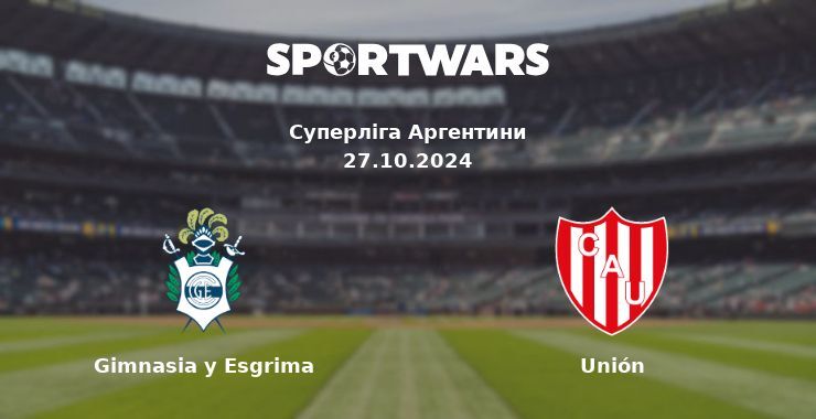 Gimnasia y Esgrima — Unión дивитись онлайн безкоштовно 28.10.2024