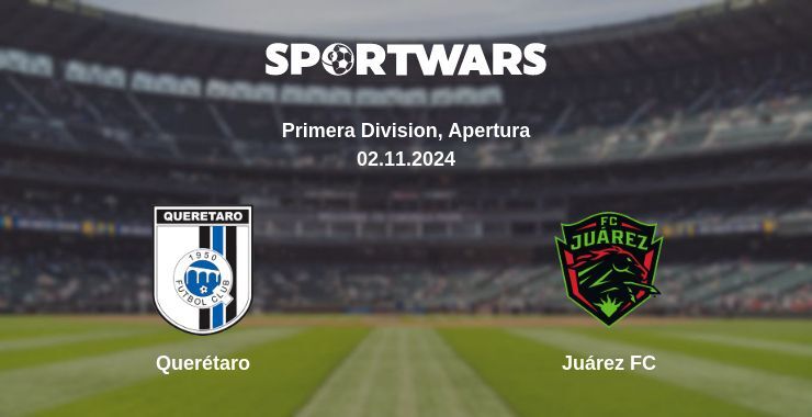 Результат матчу Querétaro — Juárez FC, 02.11.2024