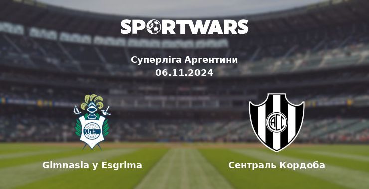 Gimnasia y Esgrima — Сентраль Кордоба дивитись онлайн безкоштовно 06.11.2024