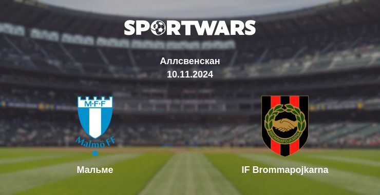 Результат матчу Мальме — IF Brommapojkarna, 10.11.2024