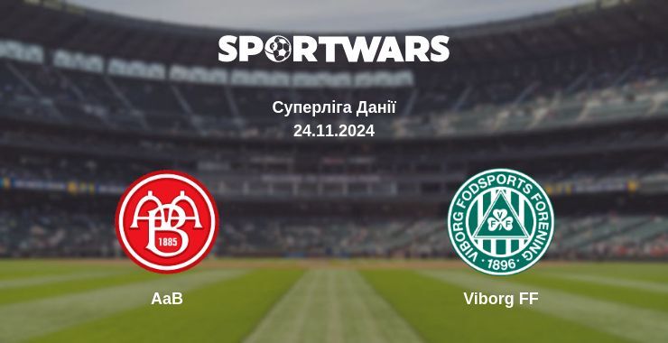 AaB — Viborg FF дивитись онлайн безкоштовно 24.11.2024