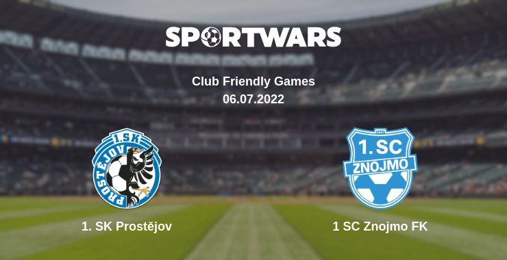 1. SK Prostějov — 1 SC Znojmo FK дивитись онлайн безкоштовно 06.07.2022