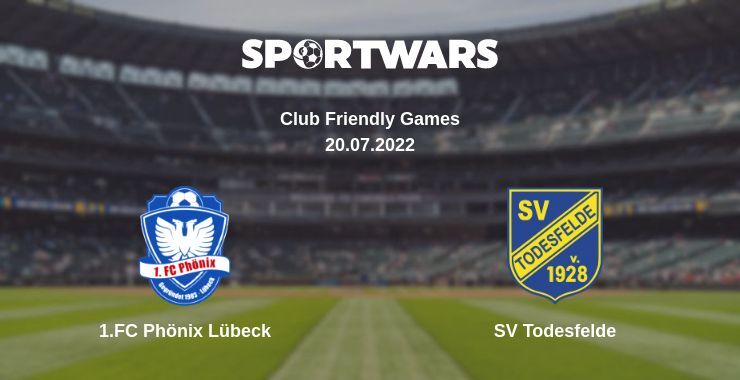 1.FC Phönix Lübeck — SV Todesfelde дивитись онлайн безкоштовно 20.07.2022