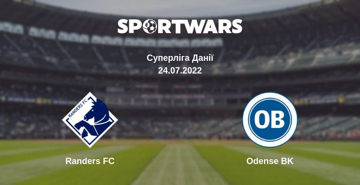 Randers FC — Odense BK дивитись онлайн безкоштовно 24.07.2022