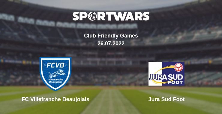 FC Villefranche Beaujolais — Jura Sud Foot дивитись онлайн безкоштовно 26.07.2022