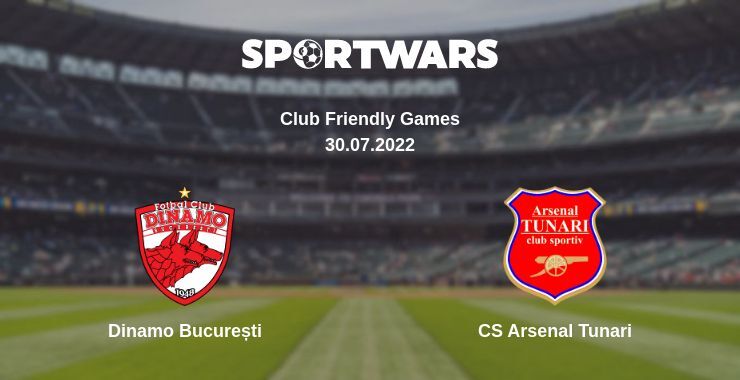 Dinamo București — CS Arsenal Tunari дивитись онлайн безкоштовно 30.07.2022