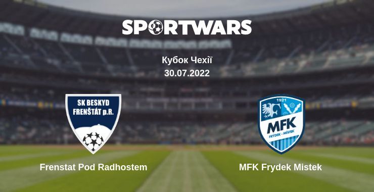 Frenstat Pod Radhostem — MFK Frydek Mistek дивитись онлайн безкоштовно 30.07.2022