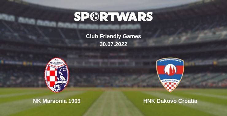 NK Marsonia 1909 — HNK Đakovo Croatia дивитись онлайн безкоштовно 30.07.2022