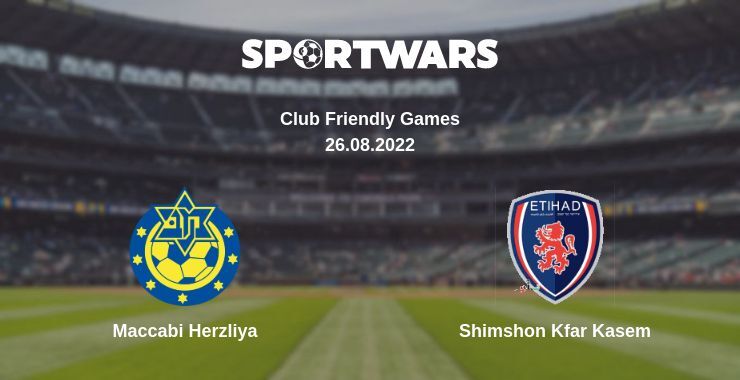 Maccabi Herzliya — Shimshon Kfar Kasem дивитись онлайн безкоштовно 26.08.2022