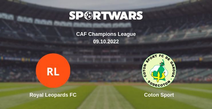 Royal Leopards FC — Coton Sport дивитись онлайн безкоштовно 09.10.2022