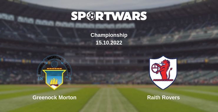 Greenock Morton — Raith Rovers дивитись онлайн безкоштовно 15.10.2022