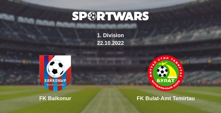 FK Baikonur — FK Bulat-Amt Temirtau дивитись онлайн безкоштовно 22.10.2022