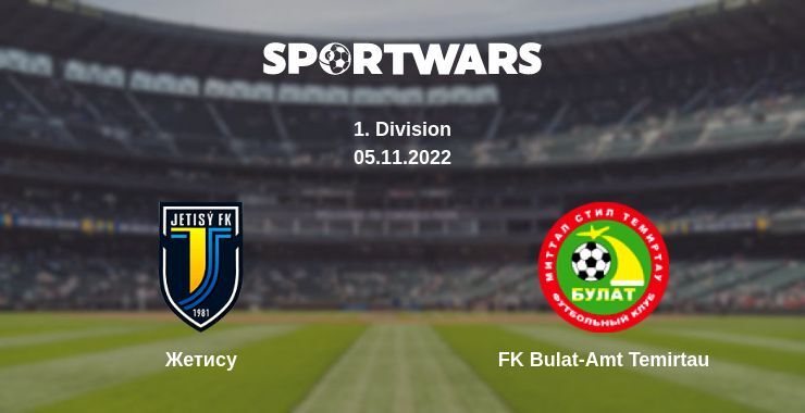 Жетису — FK Bulat-Amt Temirtau дивитись онлайн безкоштовно 05.11.2022