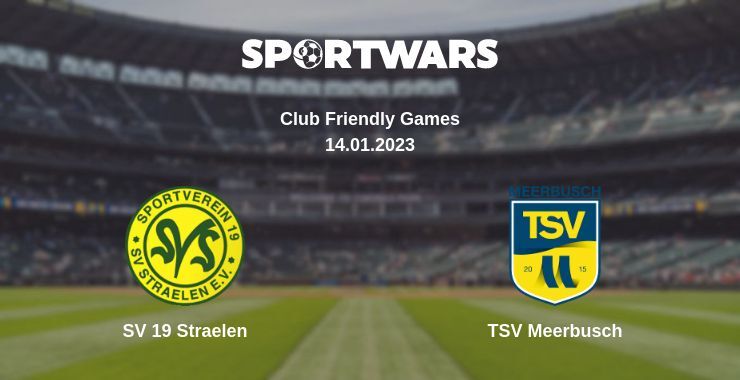 SV 19 Straelen — TSV Meerbusch дивитись онлайн безкоштовно 14.01.2023