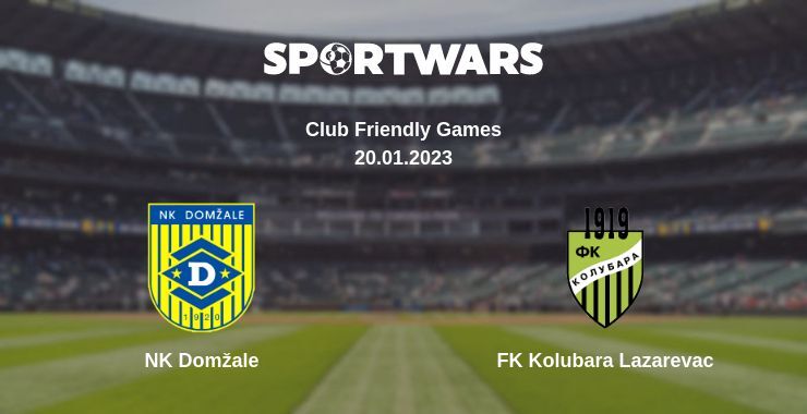 Результат матчу NK Domžale — FK Kolubara Lazarevac, 20.01.2023