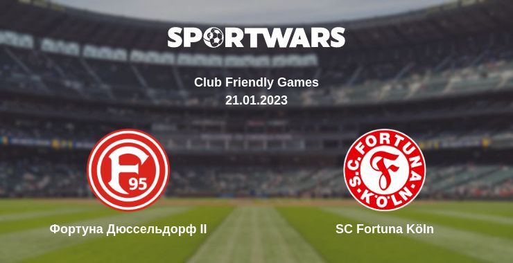 Фортуна Дюссельдорф II — SC Fortuna Köln дивитись онлайн безкоштовно 21.01.2023