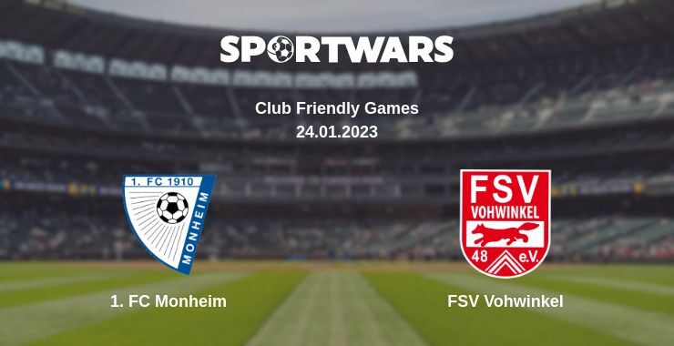 1. FC Monheim — FSV Vohwinkel дивитись онлайн безкоштовно 24.01.2023