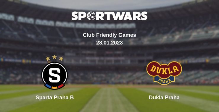 Sparta Praha B — Dukla Praha дивитись онлайн безкоштовно 28.01.2023