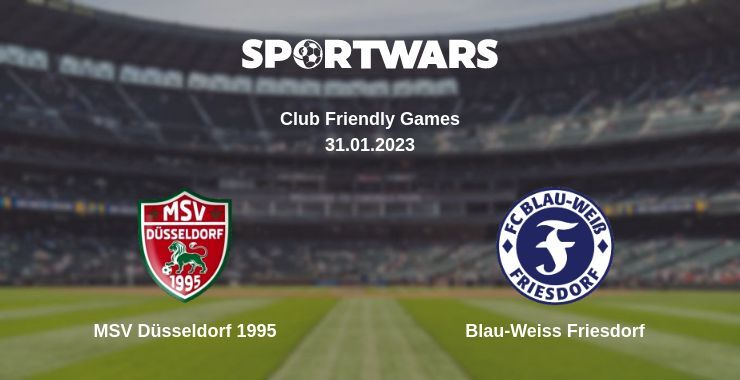 MSV Düsseldorf 1995 — Blau-Weiss Friesdorf дивитись онлайн безкоштовно 31.01.2023