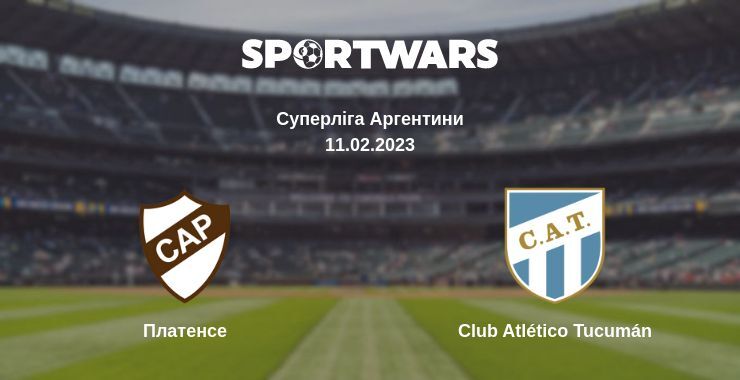 Платенсе — Club Atlético Tucumán дивитись онлайн безкоштовно 11.02.2023