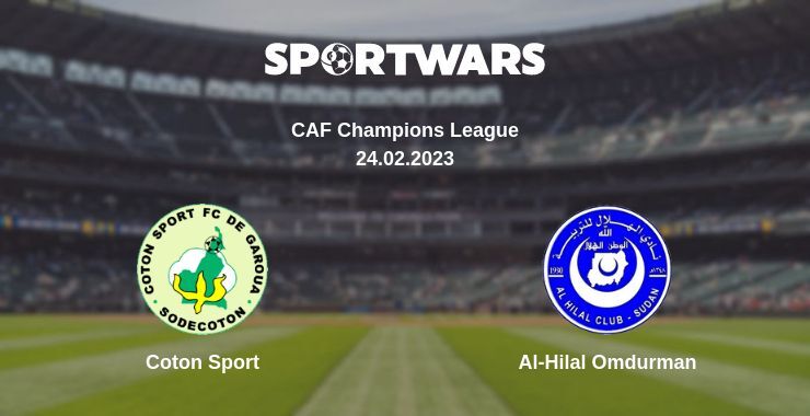 Coton Sport — Al-Hilal Omdurman дивитись онлайн безкоштовно 24.02.2023