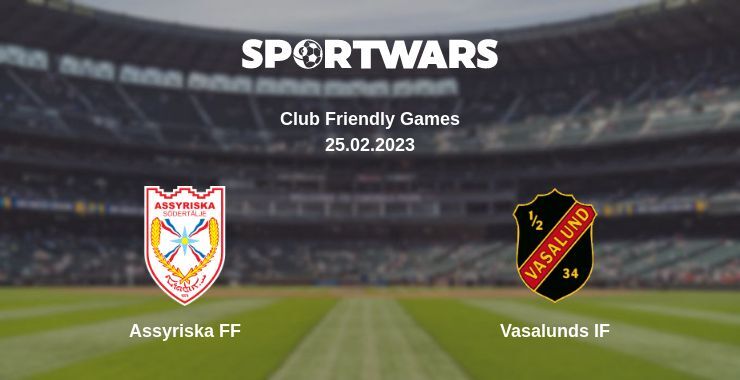 Assyriska FF — Vasalunds IF дивитись онлайн безкоштовно 25.02.2023