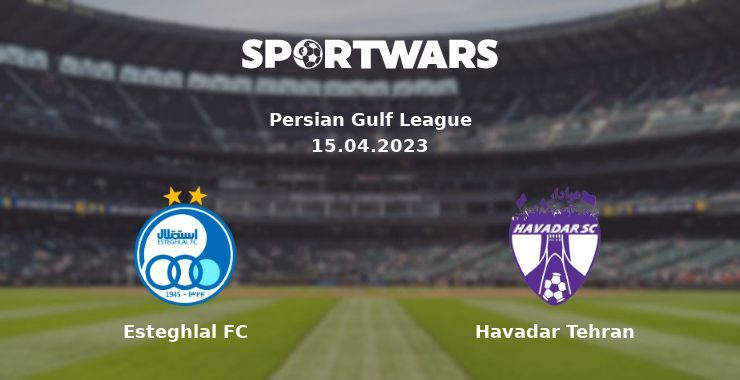 Esteghlal FC — Havadar Tehran дивитись онлайн безкоштовно 15.04.2023