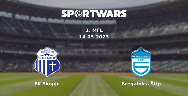 FK Skopje — Bregalnica Štip дивитись онлайн безкоштовно 14.05.2023