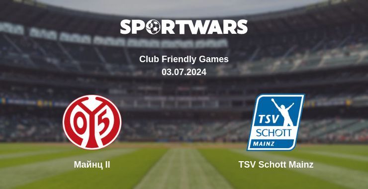 Майнц II — TSV Schott Mainz дивитись онлайн безкоштовно 03.07.2024