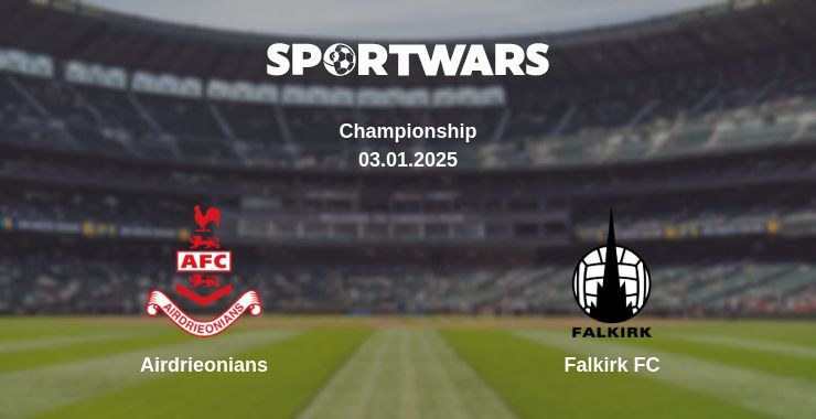 Airdrieonians — Falkirk FC дивитись онлайн пряму трансляцію, 03.01.2025