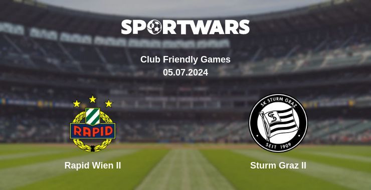 Rapid Wien II — Sturm Graz II дивитись онлайн безкоштовно 05.07.2024