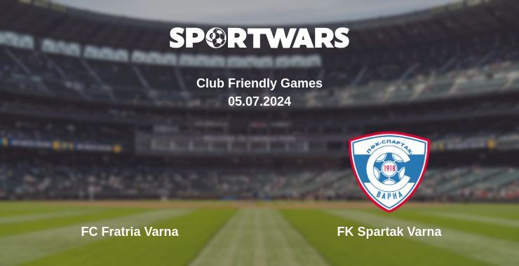 FC Fratria Varna — FK Spartak Varna дивитись онлайн безкоштовно 05.07.2024