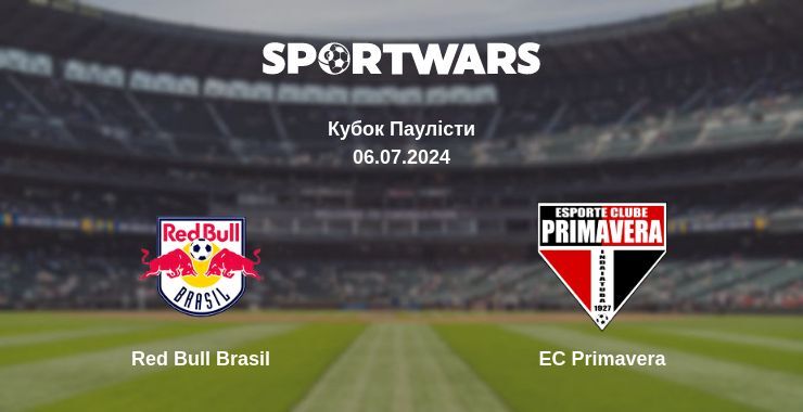 Red Bull Brasil — EC Primavera дивитись онлайн безкоштовно 06.07.2024