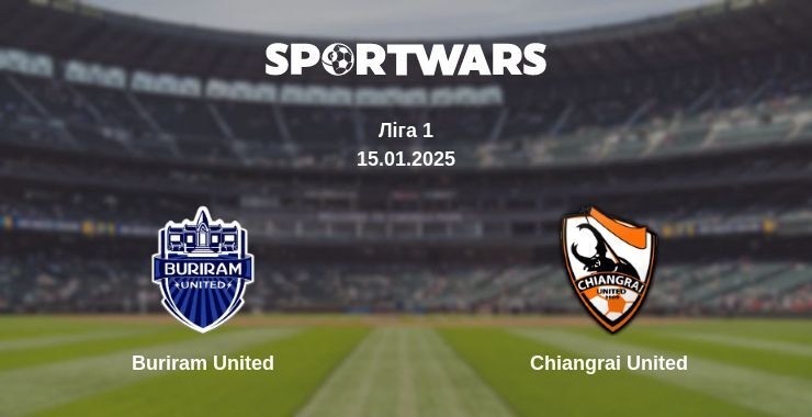 Buriram United — Chiangrai United дивитись онлайн пряму трансляцію, 15.01.2025