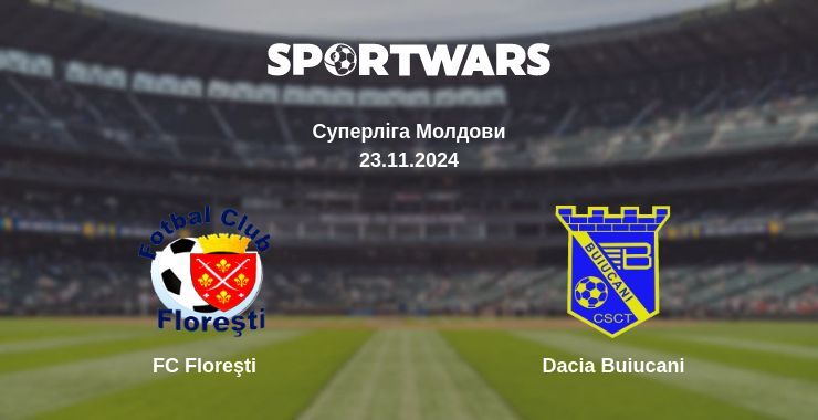 FC Floreşti — Dacia Buiucani дивитись онлайн безкоштовно 23.11.2024