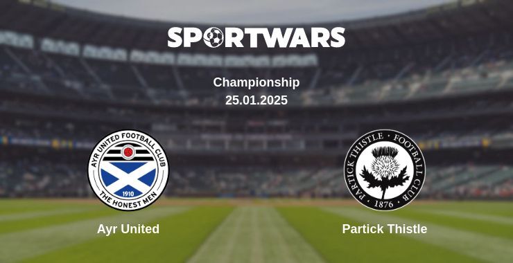 Ayr United — Partick Thistle дивитись онлайн пряму трансляцію, 25.01.2025