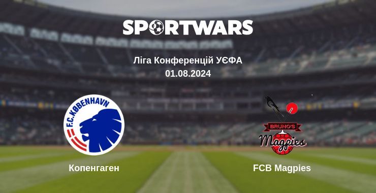 ФК Копенгаген - ФКБ Магпайс дивитись онлайн пряму трансляцію