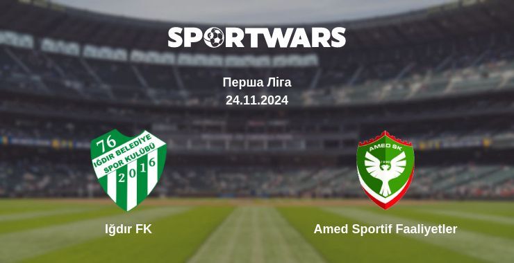 Iğdır FK — Amed Sportif Faaliyetler дивитись онлайн безкоштовно 24.11.2024