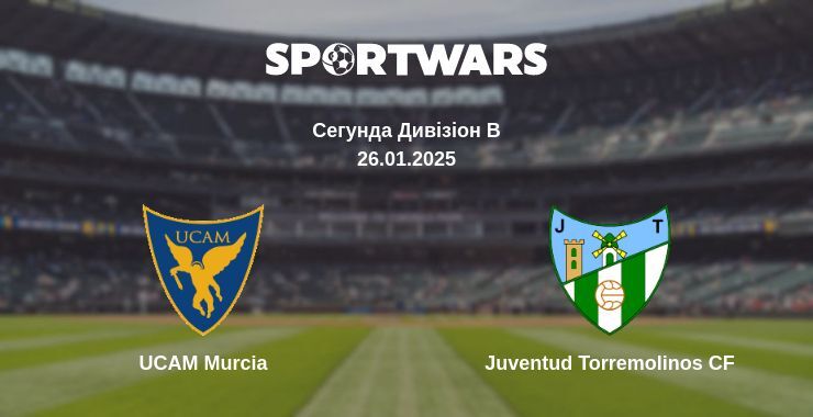 UCAM Murcia — Juventud Torremolinos CF дивитись онлайн пряму трансляцію, 26.01.2025