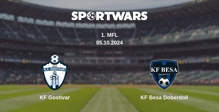 KF Gostivar — KF Besa Doberdoll дивитись онлайн безкоштовно 05.10.2024