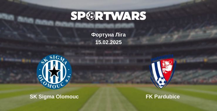 SK Sigma Olomouc — FK Pardubice дивитись онлайн пряму трансляцію, 15.02.2025