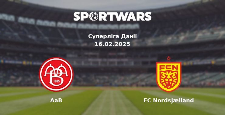 AaB — FC Nordsjælland дивитись онлайн безкоштовно 16.02.2025